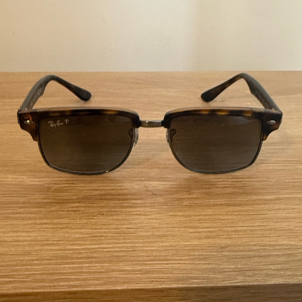 Ray-Ban Brown Square Sunglasses